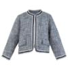 Picture of PRE ORDER Miranda Girls Woven Jacket Shorts Blouse Set X 3 - Blue Navy