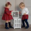 Picture of PRE ORDER Miranda Baby Boys Blouse & Check Pants Set X 2 - Red