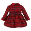Picture of PRE ORDER Miranda Baby Girls Check Traditional Dress - Red Navy