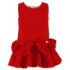 Picture of PRE ORDER Miranda Girls Big Bow Tunic & Blouse Set X 2 - Red