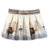 Picture of PRE ORDER Miranda Girls London Graphics Skirt Set - Ivory Grey