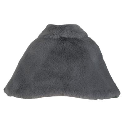 Picture of PRE ORDER Miranda Girls London Graphics Faux Fur Cape - Grey