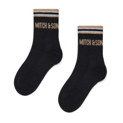 Picture of PRE ORDER Mitch & Son JNR Lawson Sports Sock X 1 - Black