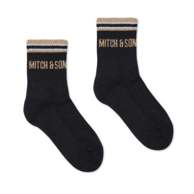Picture of PRE ORDER Mitch & Son JNR Lawson Sports Sock X 1 - Black