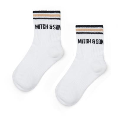 Picture of PRE ORDER Mitch & Son JNR Lawson Sports Sock X 1 - Snow White
