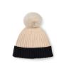 Picture of PRE ORDER Mitch & Son JNR Boys Jimmy Knitted Hat - Latte Beige