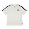 Picture of Mitch & Son JNR Lennox Tape Detail Polo Top - Snow White