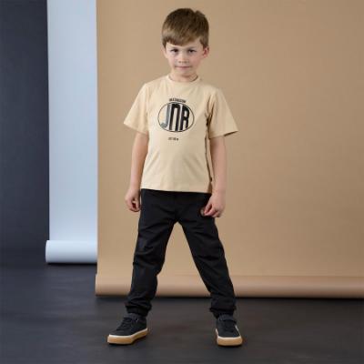 Picture of PRE ORDER Mitch & Son JNR Laird Logo T-shirt - Latte Beige