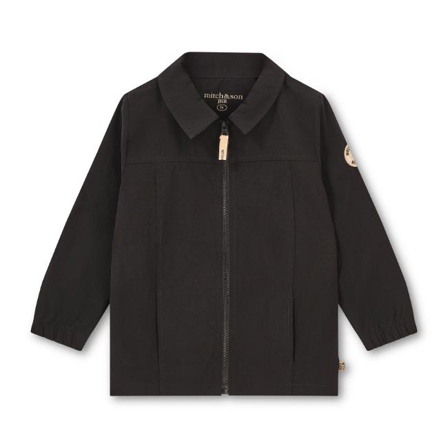 Picture of PRE ORDER Mitch & Son JNR Jacob Nylon Shacket - Black