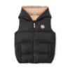 Picture of Mitch & Son JNR James Reversible Gilet - Latte Beige Black