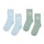 Picture of Mitch & Son Winter Crest Jeremy Socks X 2 - Sky Blue