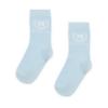 Picture of Mitch & Son Winter Crest Jeremy Socks X 2 - Sky Blue