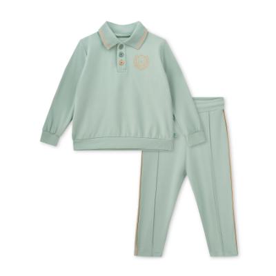 Picture of PRE ORDER Mitch & Son Winter Crest Jordan Polo Set X 2 - Icy Jade