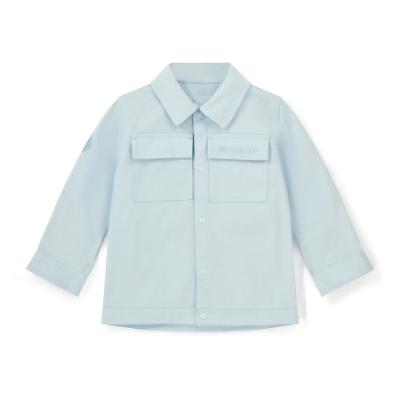 Picture of PRE ORDER Mitch & Son Winter Crest Joseph Twill Shacket - Sky Blue