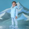 Picture of Mitch & Son Winter Crest James Reversible Gilet - Sky Blue