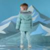 Picture of PRE ORDER Mitch & Son Winter Crest Jack Fur Trimmed Padded Jacket - Icey Jade