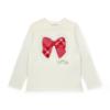 Picture of A Dee Love Story Lexi Check Bow Short Set X 2 - Snow White Red