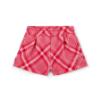Picture of PRE ORDER A Dee Love Story Lexi Check Bow Short Set X 2 - Snow White Red