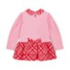 Picture of PRE ORDER A Dee Love Story Lydia Check Legging Set X 2 - Peony Pink