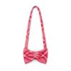 Picture of PRE ORDER A Dee Love Story Laura Check Bow Shape Handbag - Vibrant Red