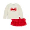 Picture of A Dee Love Story Layla Tulle Skirt Set X 2 - Vibrant Red