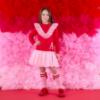 Picture of PRE ORDER A Dee Love Story Lacey Sweat Tulle Dress - Vibrant Red Pink