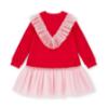 Picture of PRE ORDER A Dee Love Story Lacey Sweat Tulle Dress - Vibrant Red Pink