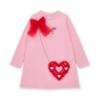 Picture of PRE ORDER A Dee Love Story Lotus Jersey Handbag Dress - Peony Pink