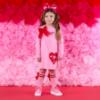 Picture of PRE ORDER A Dee Love Story Lotus Jersey Handbag Dress - Peony Pink