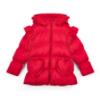 Picture of PRE ORDER A Dee Love Story Liliana Padded Jacket With Frill Heart Pockets - Vibrant Red