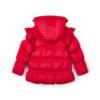 Picture of PRE ORDER A Dee Love Story Liliana Padded Jacket With Frill Heart Pockets - Vibrant Red