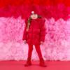Picture of PRE ORDER A Dee Love Story Liliana Padded Jacket With Frill Heart Pockets - Vibrant Red