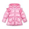Picture of PRE ORDER A Dee Love Story Liliana Padded Jacket With Frill Heart Pockets - Peony Pink