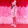 Picture of PRE ORDER A Dee Love Story Liliana Padded Jacket With Frill Heart Pockets - Peony Pink