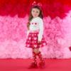 Picture of A Dee Love Story Lyla Heart Print Skirt Set X 2 - Snow White