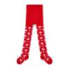 Picture of PRE ORDER A Dee Love Story Lake Heart Print Tights - Vibrant Red