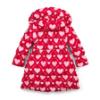 Picture of PRE ORDER A Dee Love Story Lauren Heart Print Bow Jacket - Vibrant Red