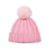 Picture of PRE ORDER A Dee Love Story Mallory Pom Pom Knitted Hat - Peony Pink