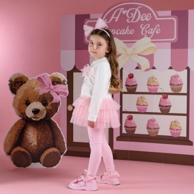 Picture of PRE ORDER A Dee Teddy Bear Bakery Mila Tulle Legging Set X 2 - Snow White