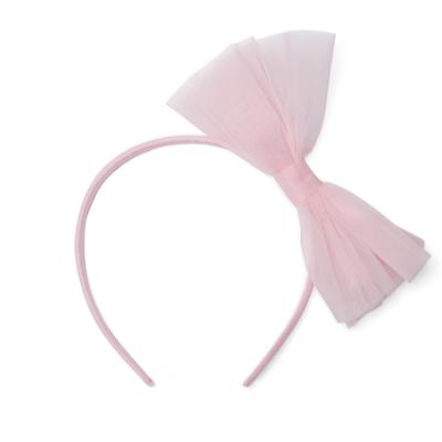 Picture of PRE ORDER A Dee Teddy Bear Bakery Lennon Tulle Bow Hairband - Pink Fairy