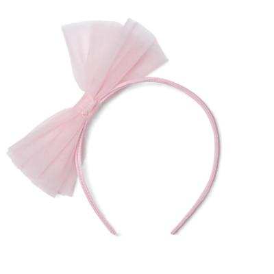 Picture of PRE ORDER A Dee Teddy Bear Bakery Lennon Tulle Bow Hairband - Pink Fairy