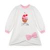 Picture of PRE ORDER A Dee Teddy Bear Bakery Michelle Sweat Dress With Bow - Snow White