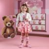 Picture of PRE ORDER A Dee Teddy Bear Bakery Mabel Bear Print Skirt Set - Snow White