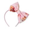 Picture of A Dee Teddy Bear Bakery Memphis Bear Print Bow Hairband - Pink Fairy