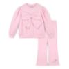 Picture of PRE ORDER A Dee Teddy Bear Bakery Luna Bow Flare Tracksuit - Pink Fairy