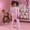 Picture of PRE ORDER A Dee Teddy Bear Bakery Luna Bow Flare Tracksuit - Pink Fairy