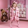 Picture of PRE ORDER A Dee Teddy Bear Bakery Lauren Bear Print Bow Jacket - Pink Fairy