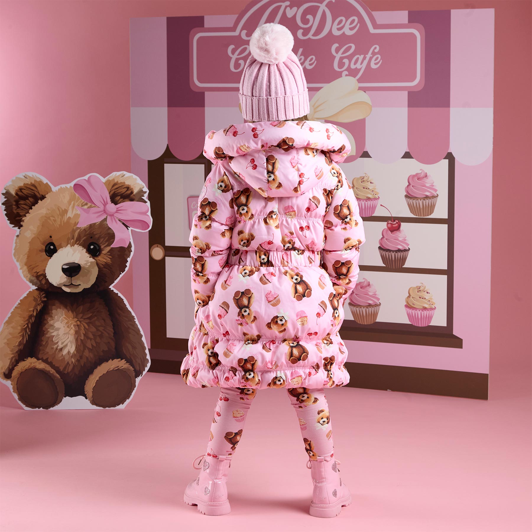 Rose Teddy Winter White Teddy Coat A Dee Teddy Bear Bakery Lauren