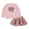 Picture of PRE ORDER A Dee Initial Icon Milan Initial Print Skirt Set X 2 - Pink Fairy