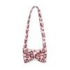 Picture of A Dee Initial Icon Laura Bow Shape Handbag - Chocolate Brown